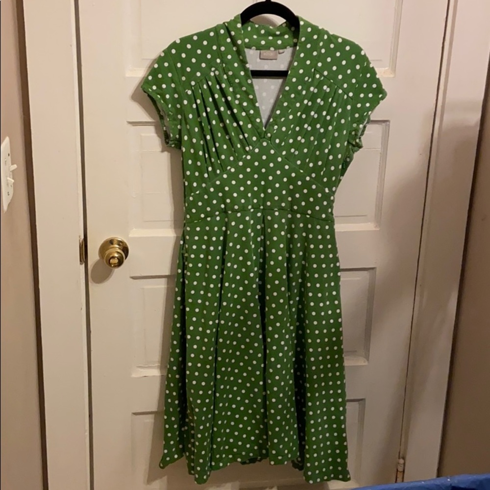 EShakti vintage style cotton knit dress